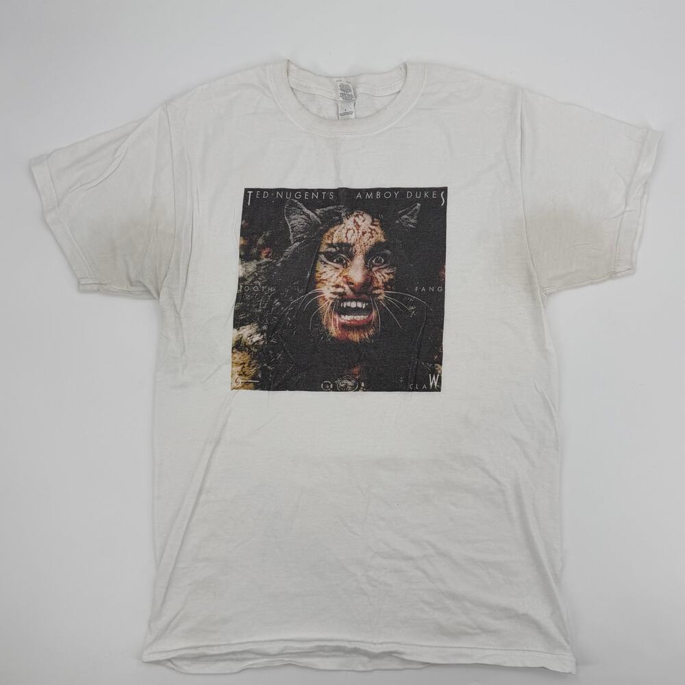 Ted Nugent Amboy Dukes Tooth Fang Claw T-Shirt S Dazed Confused Wooderson